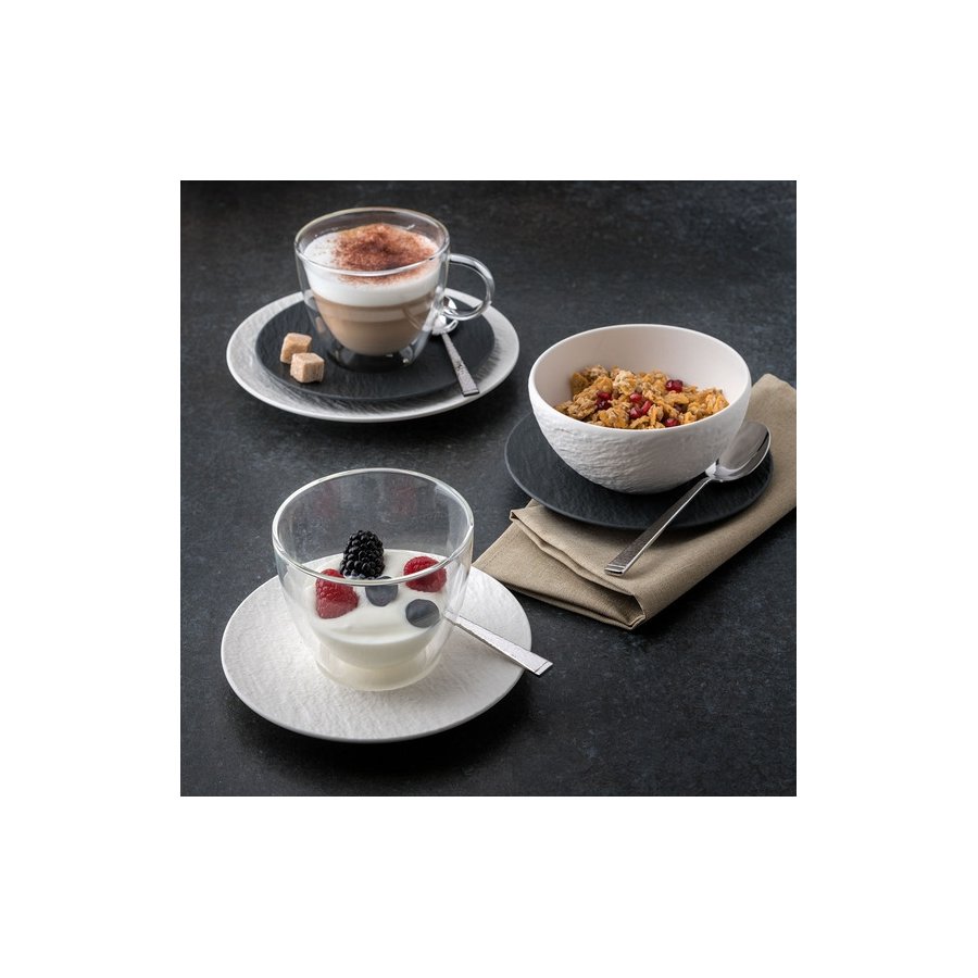 Villeroy & Boch Manufacture Rock Blanc Skl 12,7 cm, Hvid