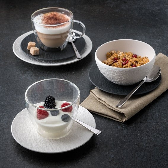Villeroy & Boch Manufacture Rock Blanc Skl 12,7 cm, Hvid