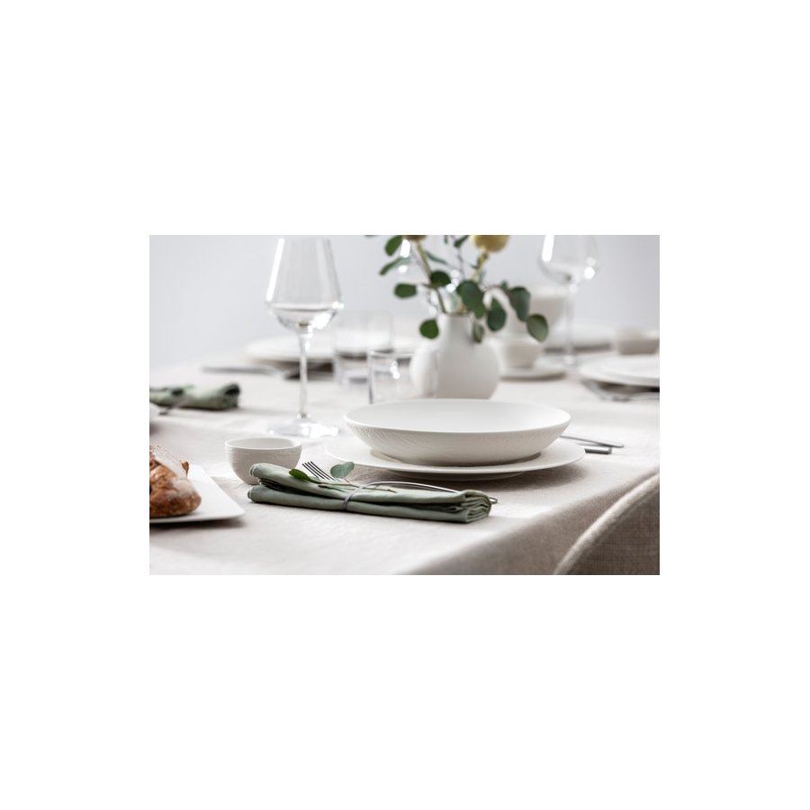 Villeroy & Boch Manufacture Rock Blanc Skl 23,5 cm, Hvid