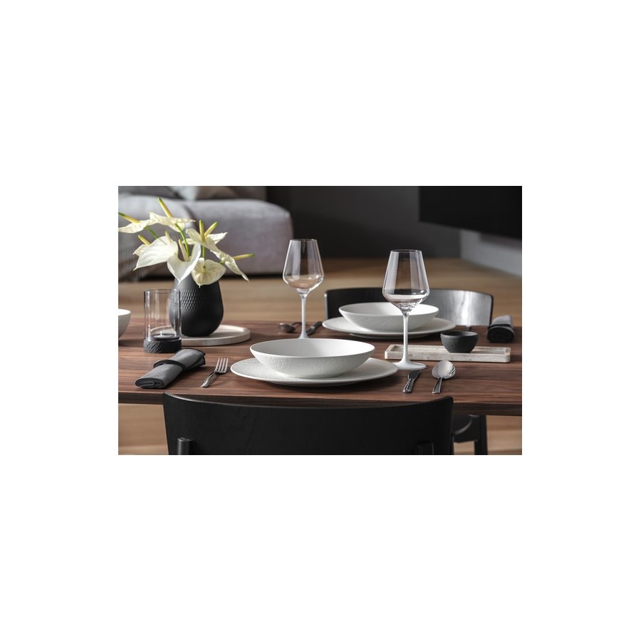 Villeroy & Boch Manufacture Rock Blanc Skl 23,5 cm, Hvid