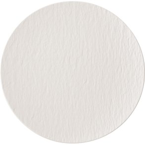 Villeroy & Boch Manufacture Rock Blanc Servierplatte 31,7 cm, Wei