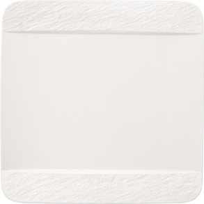 Villeroy & Boch Manufacture Rock Blanc Teller 28 cm, Wei