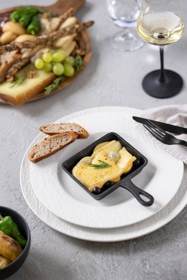 Villeroy & Boch Manufacture Rock Blanc Tallerken 27,1 cm, Hvid