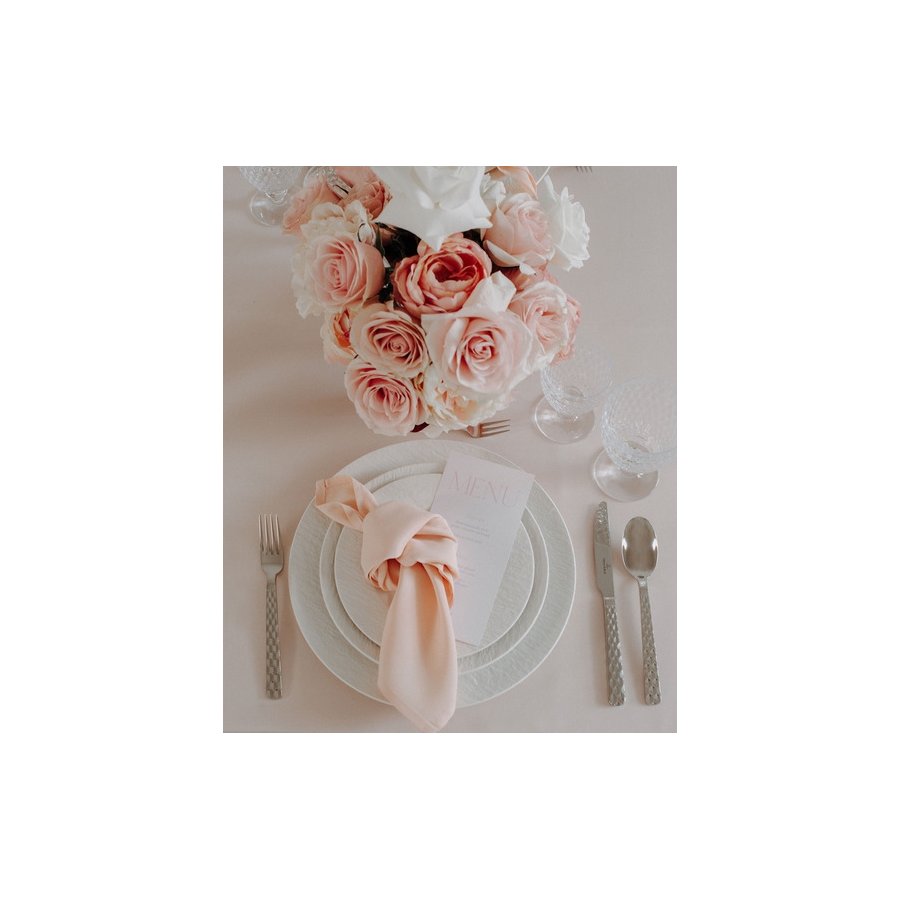 Villeroy & Boch Manufacture Rock Blanc Tallerken 25 cm, Hvid
