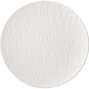 Villeroy & Boch Manufacture Rock Blanc Teller 25 cm, Wei