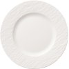 Villeroy & Boch Manufacture Rock Blanc Tallerken 21,7 cm, Hvid