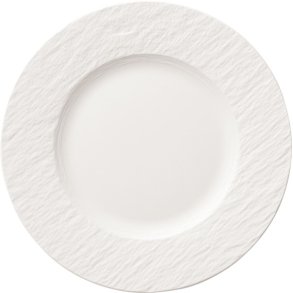Villeroy & Boch Manufacture Rock Blanc Teller 21,7 cm, Wei