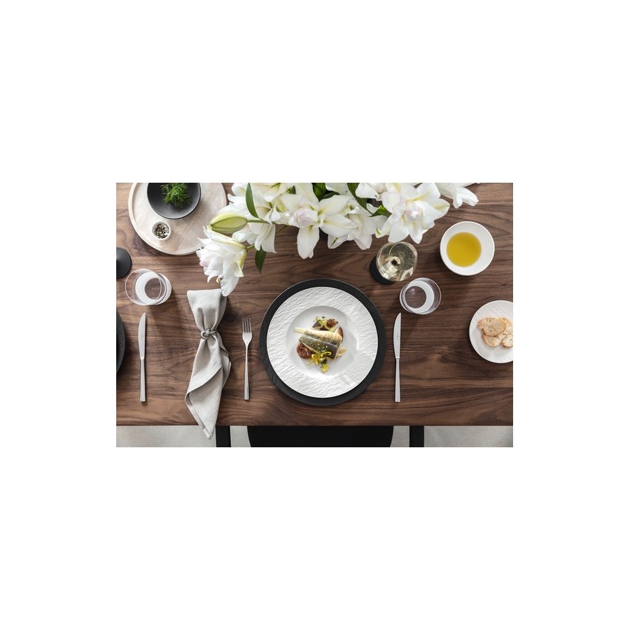 Villeroy & Boch Manufacture Rock Blanc Tallerken 15,5 cm, Hvid