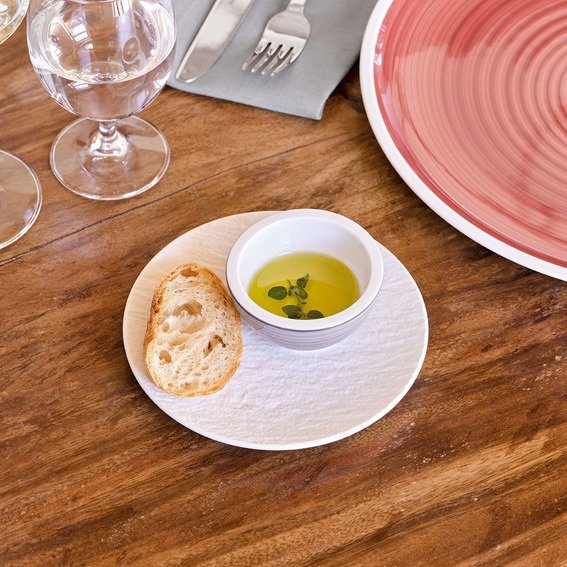 Villeroy & Boch Manufacture Rock Blanc Tallerken 15,5 cm, Hvid