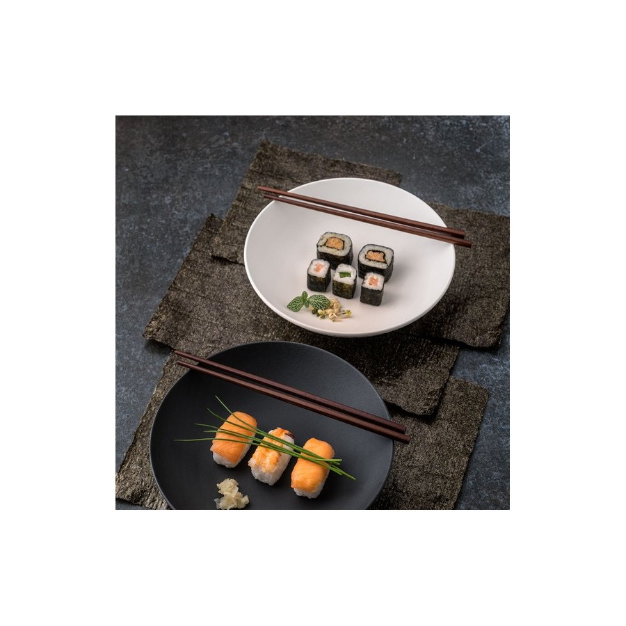 Villeroy & Boch Manufacture Rock Blanc Dyb Tallerken 28,5 cm, Hvid