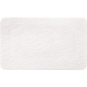 Villeroy & Boch Manufacture Rock Blanc Servierplatte 28x17 cm, Wei