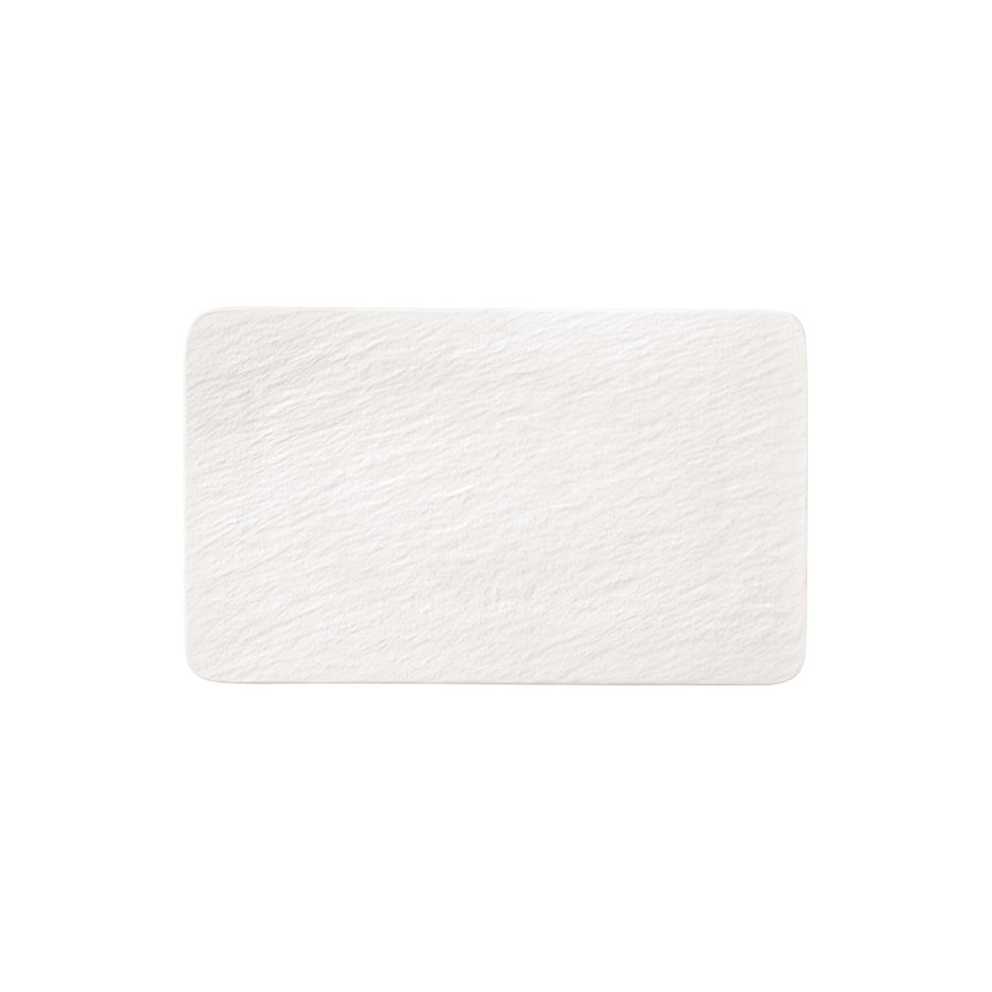 Villeroy & Boch Manufacture Rock Blanc Tallerken 28x17 cm, Hvid
