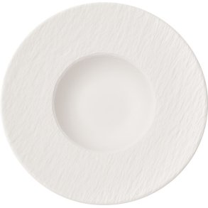 Villeroy & Boch Manufacture Rock Blanc Pastateller 28 cm, Wei