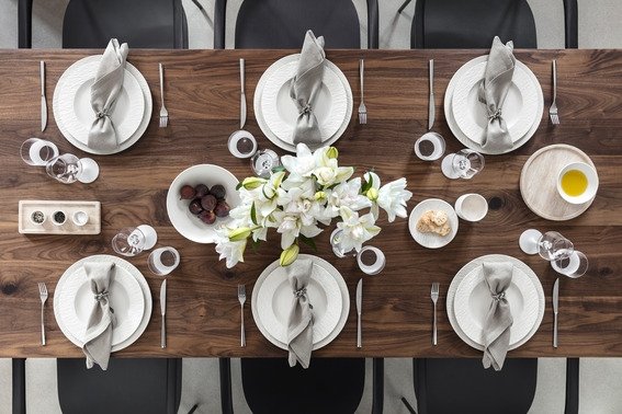 Villeroy & Boch Manufacture Rock Blanc Salatskl 24,2 cm, Hvid