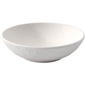 Villeroy & Boch Manufacture Rock Blanc Dessertschale 13,2 cm, Wei
