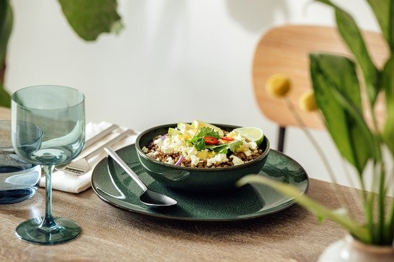 Villeroy & Boch Lave Tallerken 28 cm, Grn