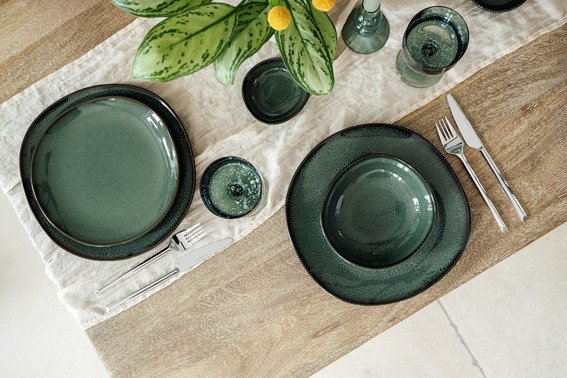 Villeroy & Boch Lave Tallerken 28 cm, Grn