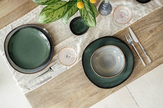 Villeroy & Boch Lave Tallerken 23,5 cm, Grn