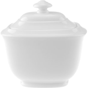 Villeroy & Boch Royal Sukkerskl m. Lg 10 cm, Hvid
