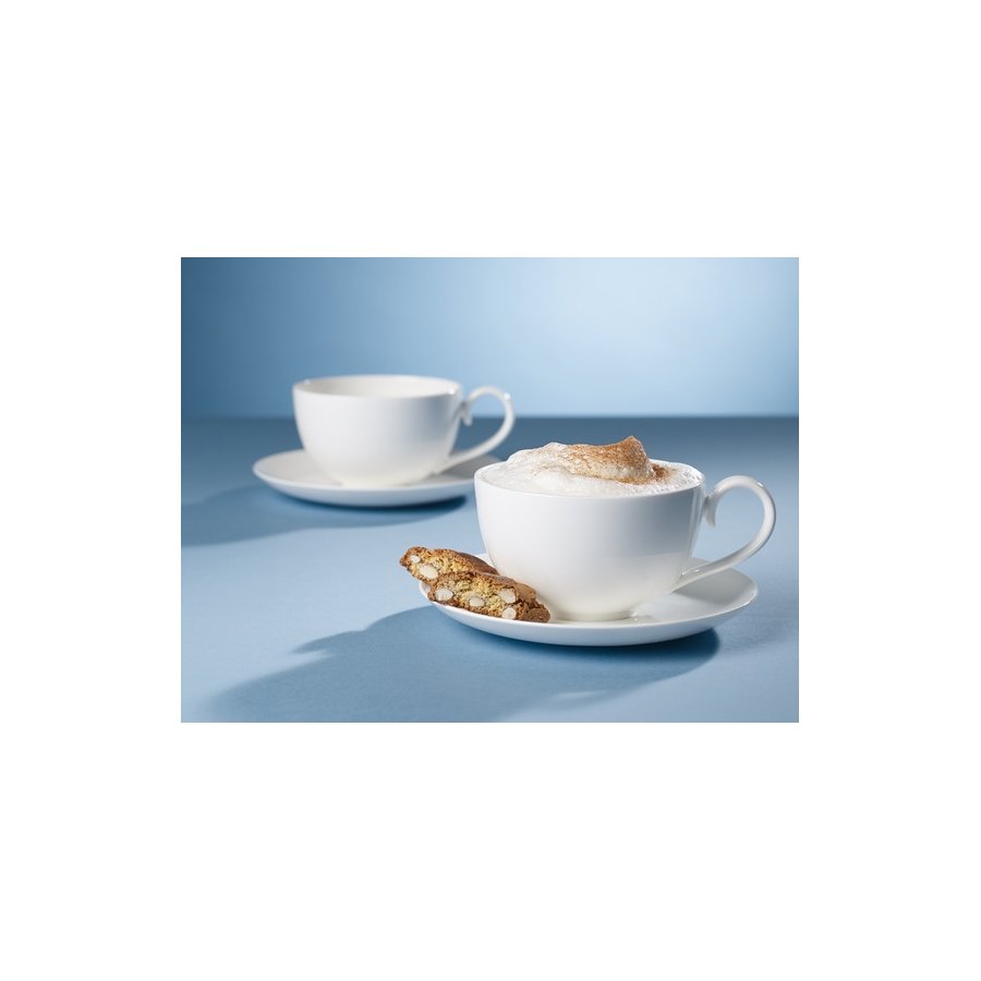 Villeroy & Boch Royal Underkop Kaffe 18 cm, Hvid