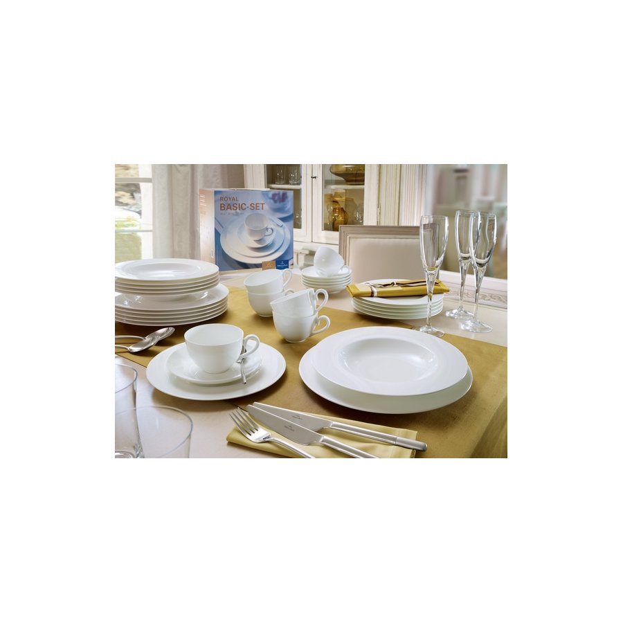 Villeroy & Boch Royal Suppenteller 24 cm, Wei
