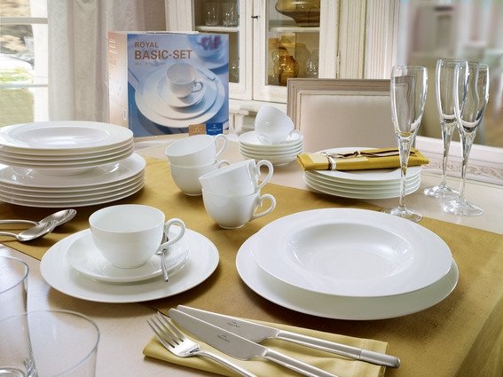 Villeroy & Boch Royal Suppenteller 24 cm, Wei