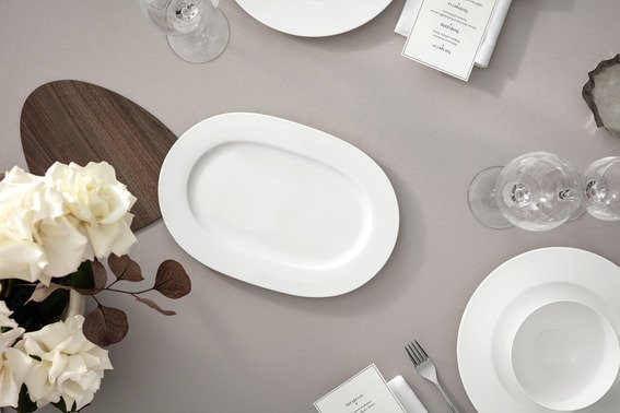 Villeroy & Boch Royal Serveringsfad 34 cm, Hvid