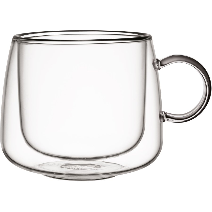 Villeroy & Boch Artesano Cappuccinoglas m. Hank 2 stk. 25 cl, Klar