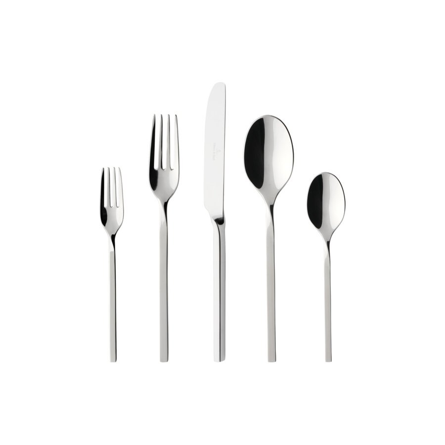 Villeroy & Boch NewWave Bestikst 30 Dele, Rustfrit Stl