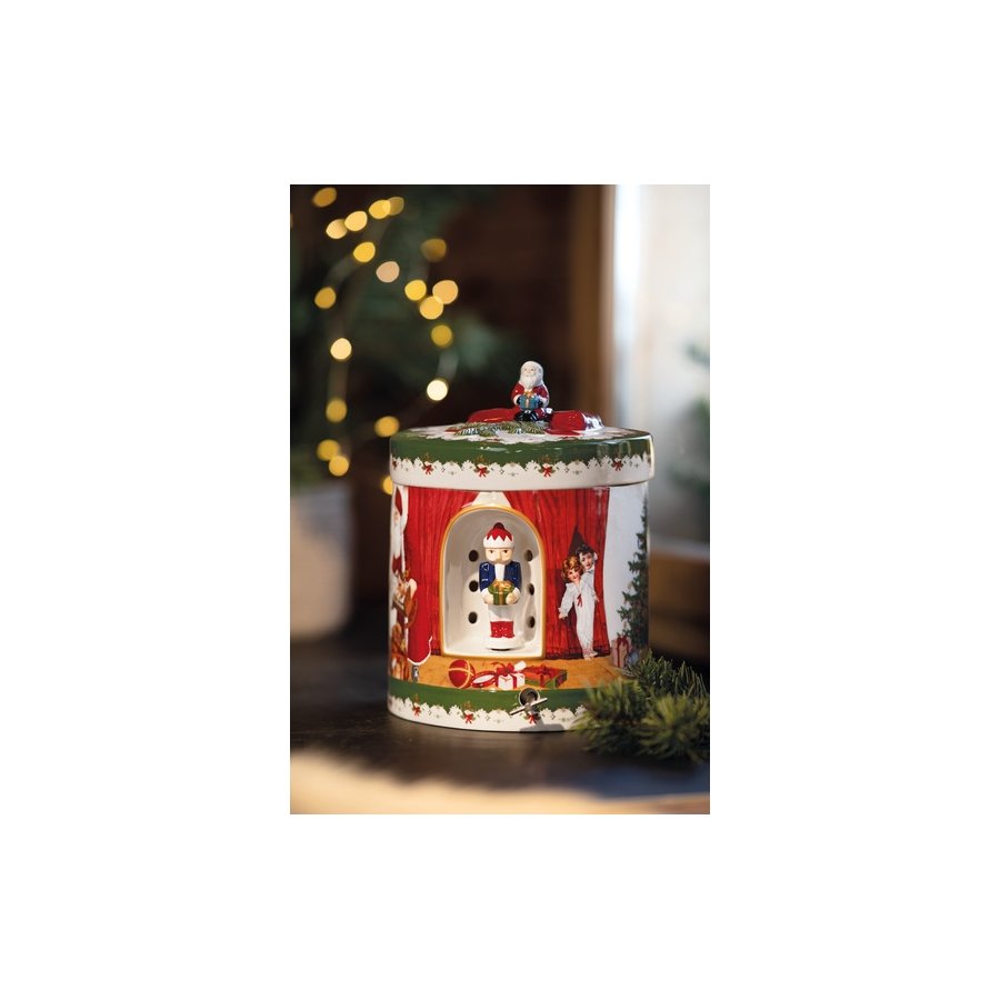 Villeroy & Boch Christmas Toys Spieluhr m. Kerzenlicht H22 cm
