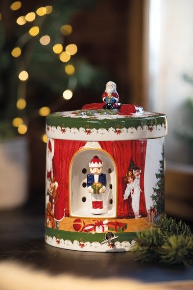 Villeroy & Boch Christmas Toys Spieluhr m. Kerzenlicht H22 cm