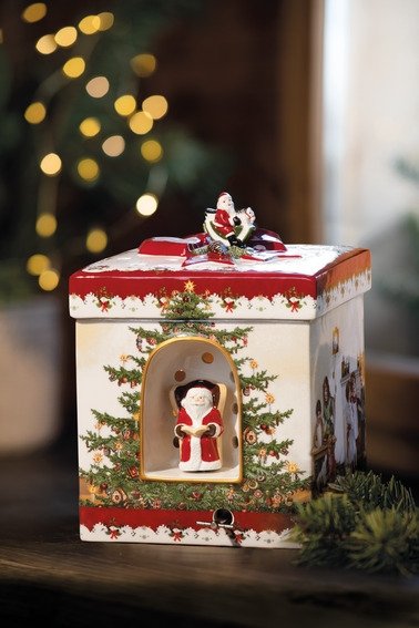 Villeroy & Boch Christmas Toys Spilledse m. Fyrfadslys H21,5 cm