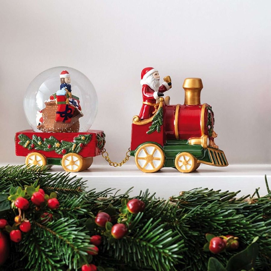 Villeroy & Boch Christmas Toys Dekoration 14,5 cm, Tog m. Snekugle
