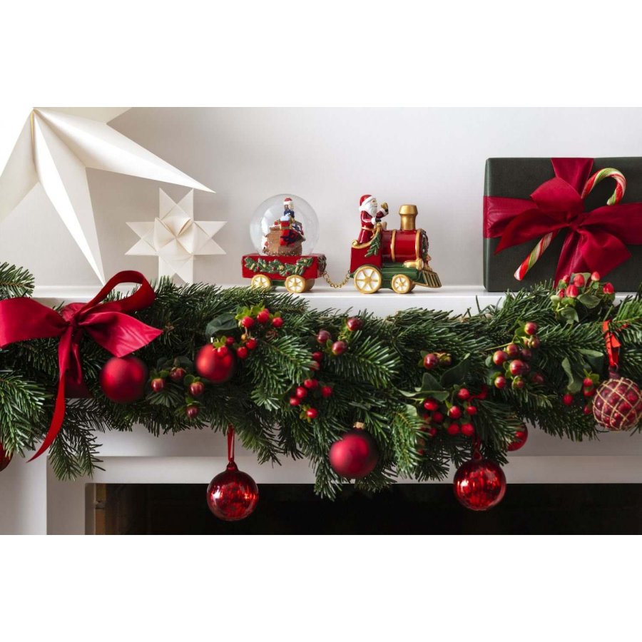 Villeroy & Boch Christmas Toys Dekoration 14,5 cm, Tog m. Snekugle