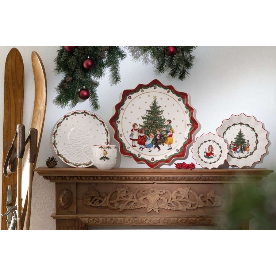 Villeroy & Boch Toy's Fantasy Dyb Tallerken 25,5 cm, Tree Relief