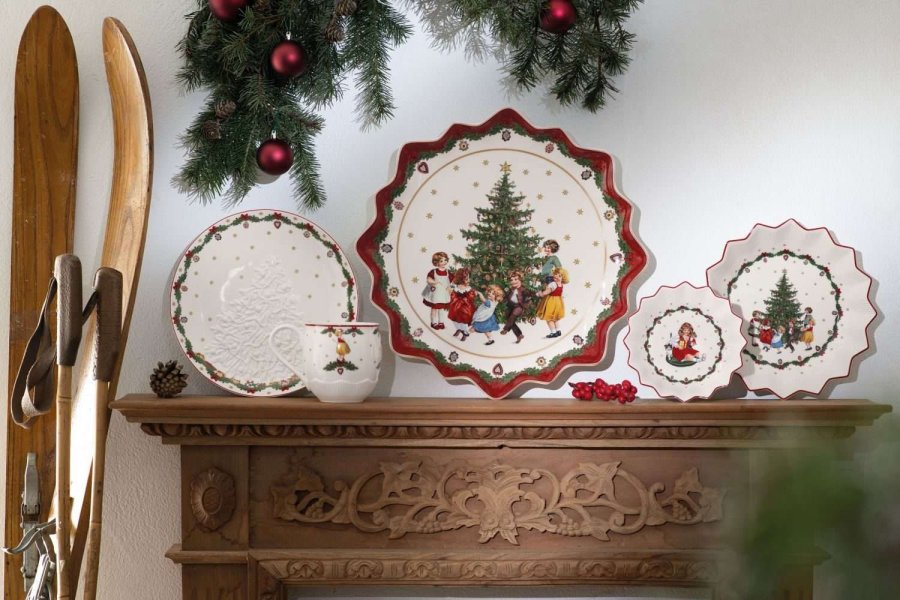 Villeroy & Boch Toy's Fantasy Dyb Tallerken 25,5 cm, Tree Relief