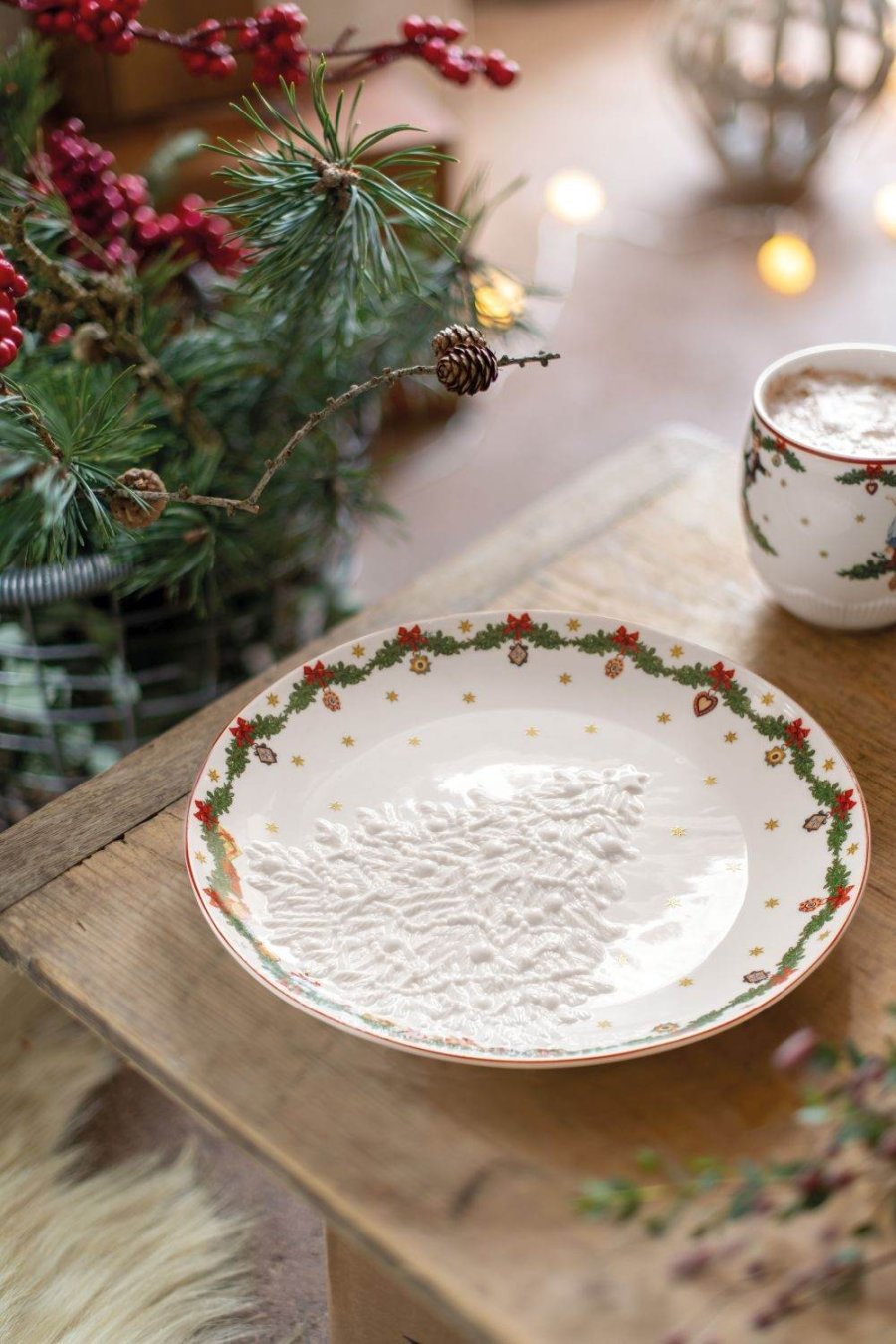 Villeroy & Boch Toy's Fantasy Dyb Tallerken 25,5 cm, Tree Relief