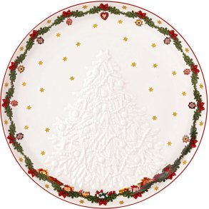 Villeroy & Boch Toy's Fantasy Dyb Tallerken 25,5 cm, Tree Relief