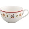 Villeroy & Boch Toy's Delight Tekop 17 cl, Hvid/Rd