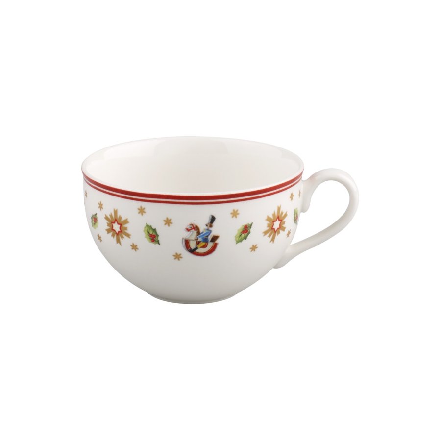 Villeroy & Boch Toy's Delight Tekop 17 cl, Hvid/Rd