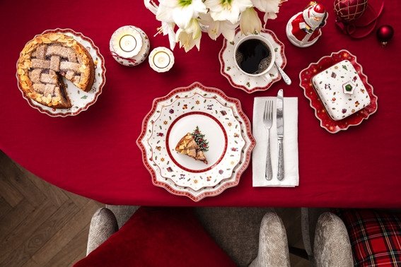 Villeroy & Boch Toy's Delight Underkop Kaffe 17,5 cm, Hvid/Rd
