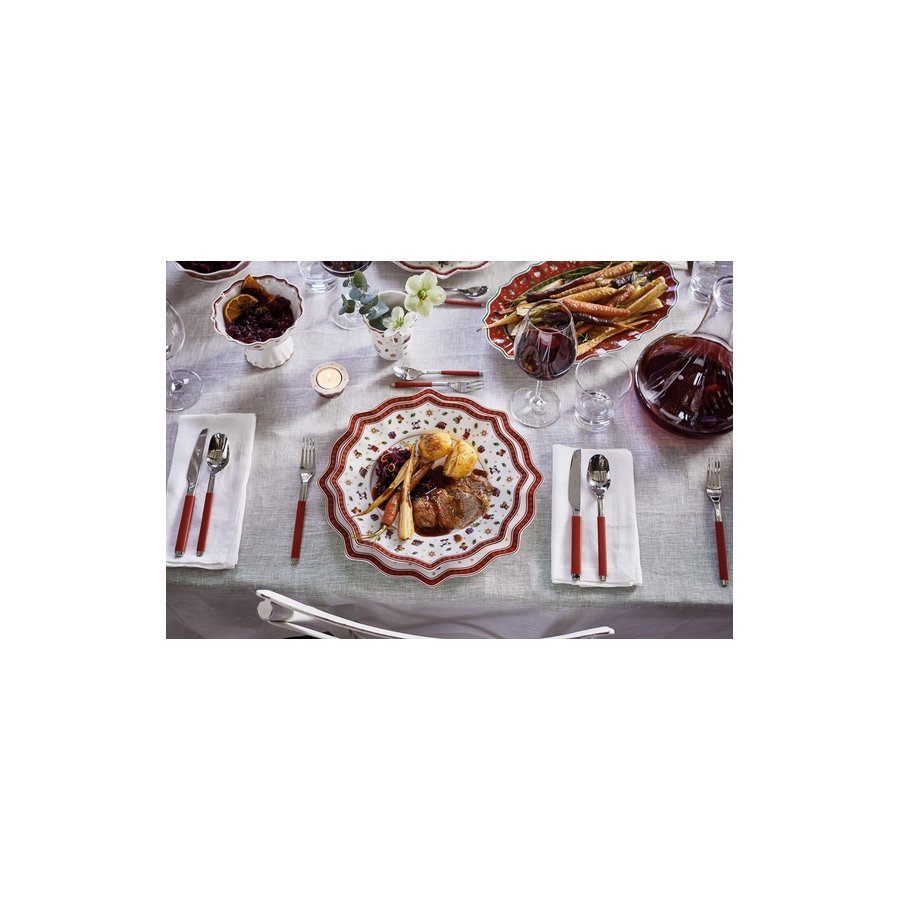 Villeroy & Boch Toy's Delight Schssel 19,5 cm, Wei/Rot