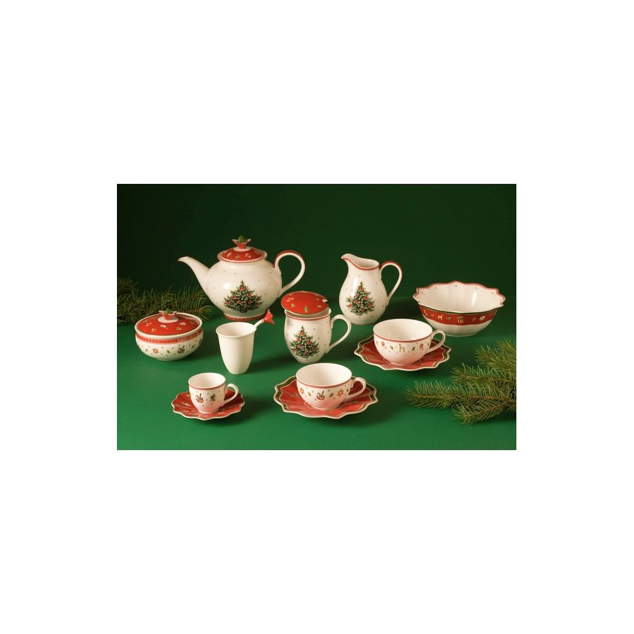 Villeroy & Boch Toy's Delight Schssel 19,5 cm, Wei/Rot