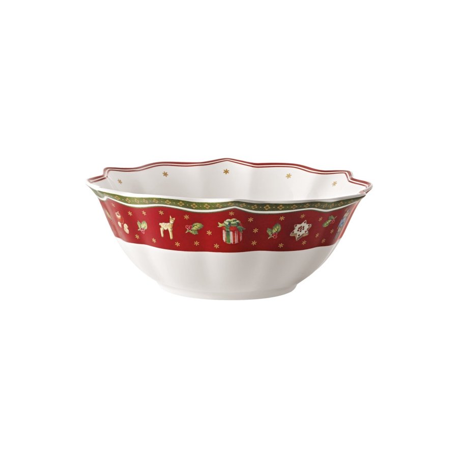 Villeroy & Boch Toy's Delight Schssel 19,5 cm, Wei/Rot
