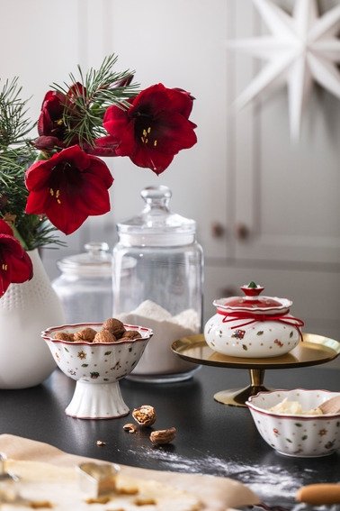 Villeroy & Boch Toy's Delight Schssel 15 cm, Wei/Rot