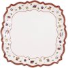 Villeroy & Boch Toy's Delight Serveringsfad 26,5x26,5 cm, Hvid