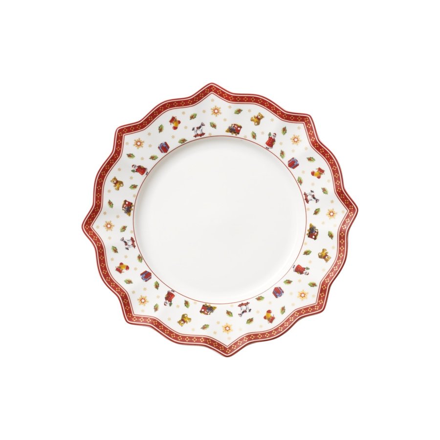 Villeroy & Boch Toy's Delight Teller 28 cm, Wei/Rot