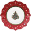 Villeroy & Boch Toy's Delight Tallerken 24 cm, Rd/Hvid