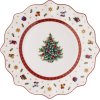 Villeroy & Boch Toy's Delight Tallerken 24 cm, Hvid/Rd