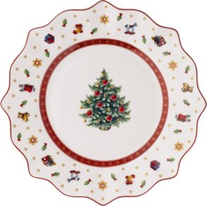 Villeroy & Boch Toy's Delight Teller 24 cm, Wei/Rot